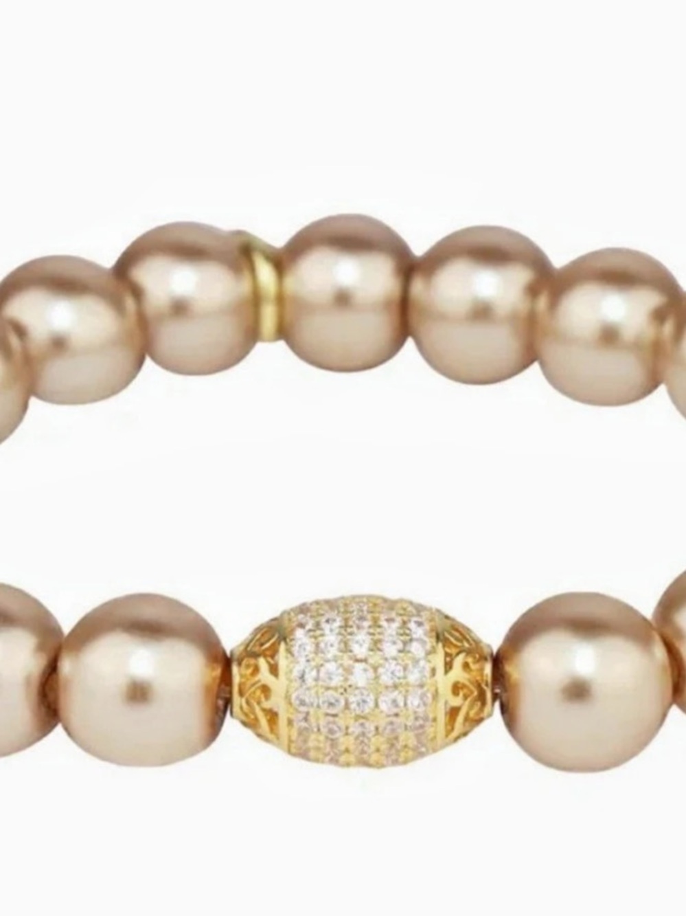 BuDhaGirl Dore' Pearl Bracelet Etoile